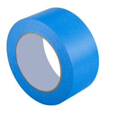 China Wholesale Price Heat Resistant Original Blue Colored Painters Painting Textured Paper Masking Tape For Automotive for sale