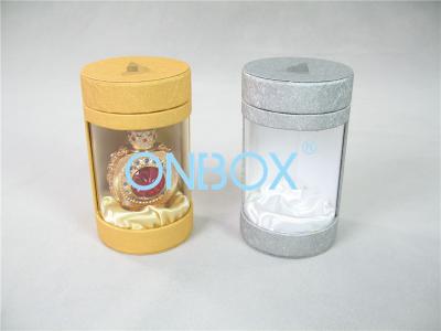 China Specialty Paper Perfume Packaging Box / Cylinder Perfume Gift Boxes for sale