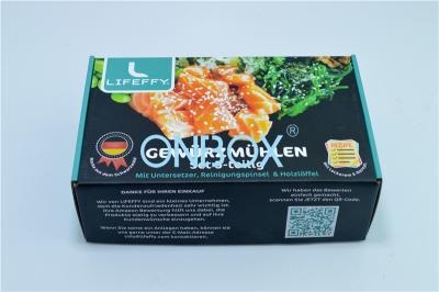 China Food Grade Paper Packaging Box Multicolor CMYK Printing ODM Available for sale