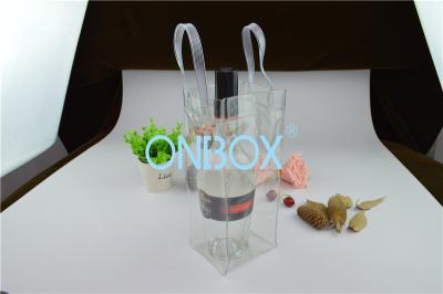 China Clear Transparent PVC Packaging Bags Custom Printing Logo For Travelling for sale