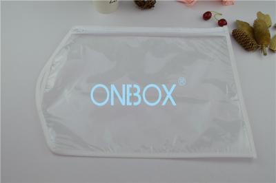 Chine Sac clair de couverture/vêtement de costume de PE de sachets en plastique de PVC/sac de blanchisserie avec la tirette à vendre