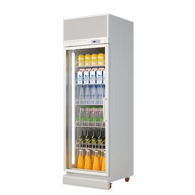 China Dual-temperature Soda Beverage Juice Beer Cooler Bar Display Fridge Wine Fridge for sale