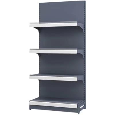 China 5 Layer Supermarket Shelf Single Side Wall Single Side Wall Shelf Supermarket Shelves Shelf Rack Display for sale