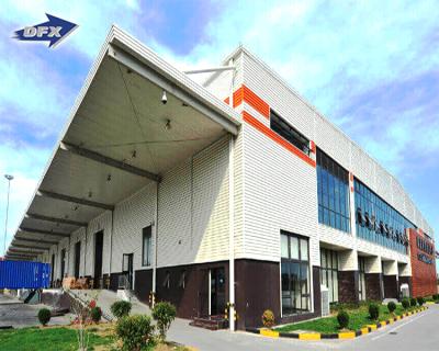 China Steel Fabricated House Prefab Steel Structure Buildings Steel Structure Warehouse Shopping Mall for sale