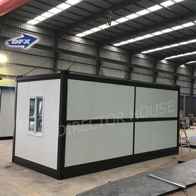 China Easily Assembled 20FT Economical Easy Folding Container House Modular Prefab Container Home in Philippines for sale