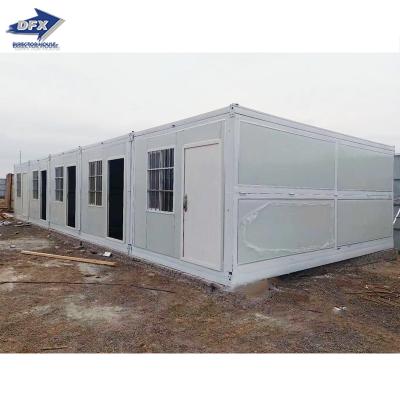 China Parking Lot Easy Install Collapsible Container House Collapsible House for sale