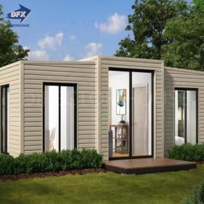 China Modern American Standard Expandable 20 40ft Container House Foldable Container House For Living for sale