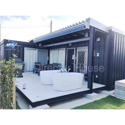 China Modern 40ft Modern Prefab Modular House 20ft Shipping Container House Trailer for sale