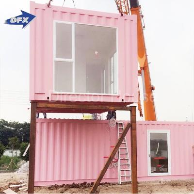 China Luxury Prefab Carport House 20ft 40ft Used Shipping Container For Sale for sale