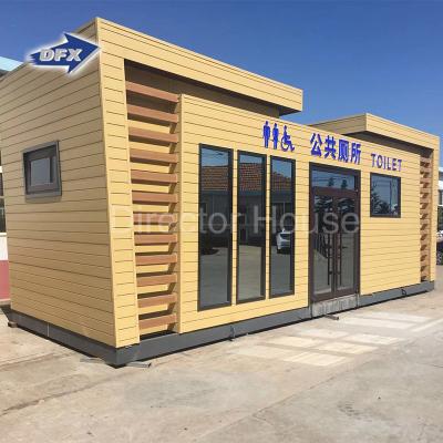 China Luxury modular public toliet cistern decoration hidden mobile toilet for sale