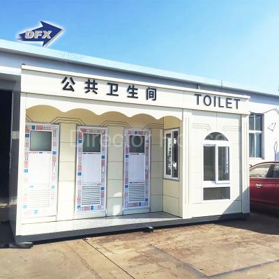 China High quality luxury outdoor prefab construction tank hidden public toliet mobile toilet for sale