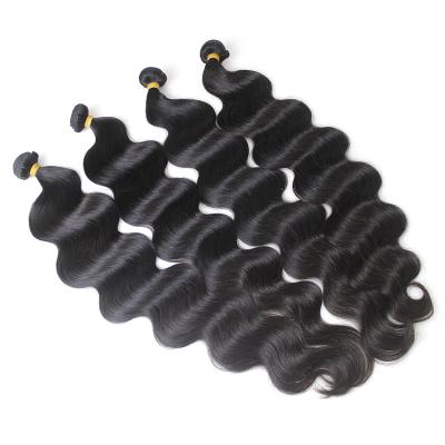 China Can be dyed with & #613; ironed & & 2020 hot selling product bleached hair 30 inch mink body wave bundles , brazilian virgin hair weft for sale