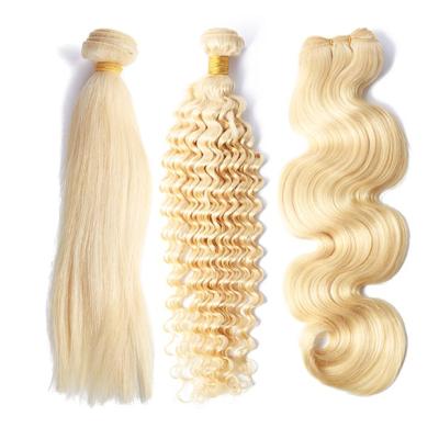 China Virgin Curl Extensions 613 Blonde Deep Weave Vintage Remy Double Drawn Cuticle Aligned 30 Inch European Hair Bundles Extensions for sale