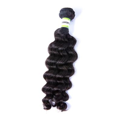 China Can be dyed with & #613; ironed & & wholesale sellers extension images bleached cuticle aligned bundles raw virgin peruvian hair weave deep wave with closure for sale