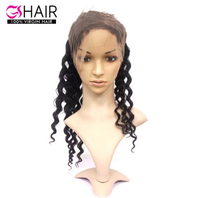 China Can be dyed with & #613; ironed & & Bleached Natural Black Peruvian Hair 100% Human Hair Wigs for sale