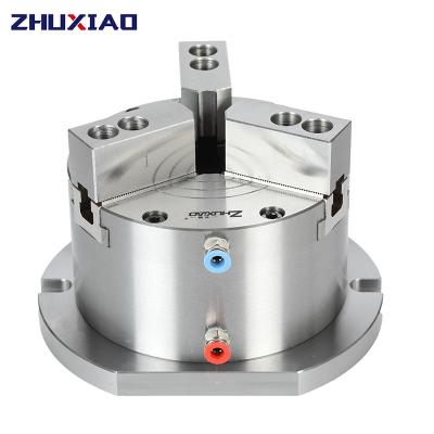 China Steel 6 Inch 172mm Vertical Solid Pneumatic Chuck XL160-3 For Drilling And Tapping Machinery CNC for sale