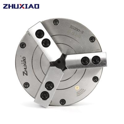 China Building Material Shops Zhuxiao 6 Inch 3 Jaw Lathe Chuck XS160-3 Solid Pneumatic Complete Set for sale