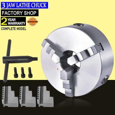 China Steel DIY Tools K11-80-100-125-160-200-250-315-320 400 500 630mm Manual 3 Jaw Roller Lathe Self-Centering Chuck For CNC Machining for sale