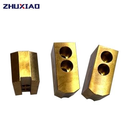 China Other 5 Inch Copper Jaws For Hydraulic Pneumatic Power Chuck for sale