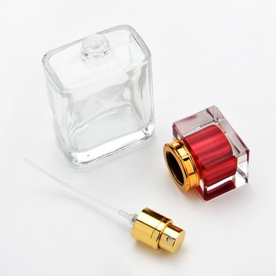 China Hot sale 50ml perfume 100ml perfume glass bottle for sale