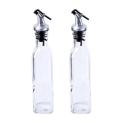 China Viable Wholesale Lead Free Glass Olive Oil Bottle Dispenser for sale