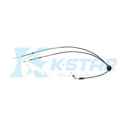 China Metal With Rubber Throttle Choke Cable For IPC Popcorn Keeway QJ 1E40QMB Motorcycle for sale