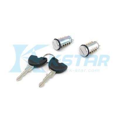 China Metal / Plastic Key Set Lock Set For Gilera Racer Piaggio Motorcycle for sale