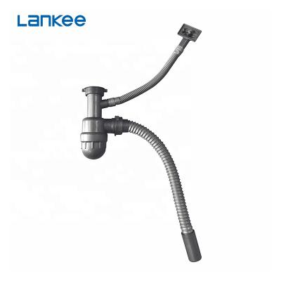 China Modern sink drain flexible piping, drain waste pipe, sink drain, for sale