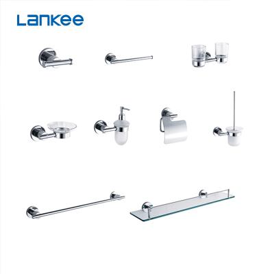 China Sustainable Vanity Bathroom Accessories Sets Fitting , Bath Accessory Set Stainless Steel for sale