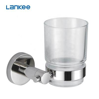 China Factory Supply Sustainable Wall Mounted Glass Tumbler Cup Holder for sale