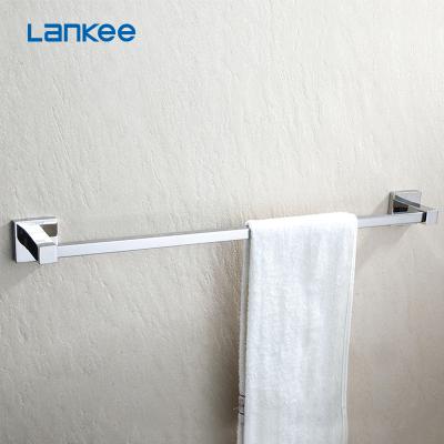 China Fashion Hotel Style One Bar Flexible Stainless Steel Towel Rack For Bathroom for sale