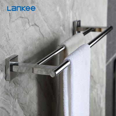 China Fashion Double Towel Rack For High Quality Wall Mounted Kitchen/Bathroom/Bathrooms Wholesale Price Stainless Steel Shower In Stock for sale