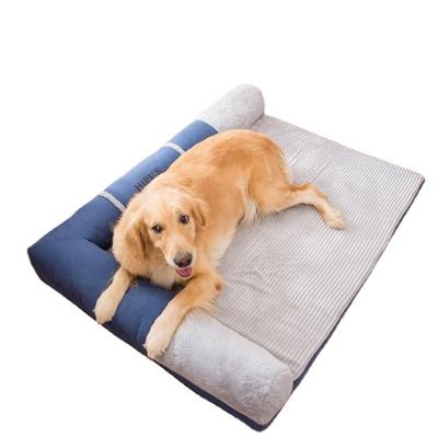 China Manufacturer Wholesale Pet Products Luxury Medium Large Dogs Cats Pet Bed Breathable Small for sale