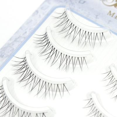 China Luxury Tapered 3d Mink Lashes 100% Cotton Strip Real False Mink Lashes Extensions Wholesale Private Label 5D Fluffy Mink Lashes for sale