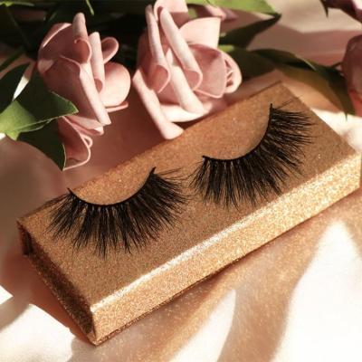 China Natural Custom Long Private Label Magnetic Lashes Box Top Selling Natural 3D Volume Magnetic Lashes Lashes for sale