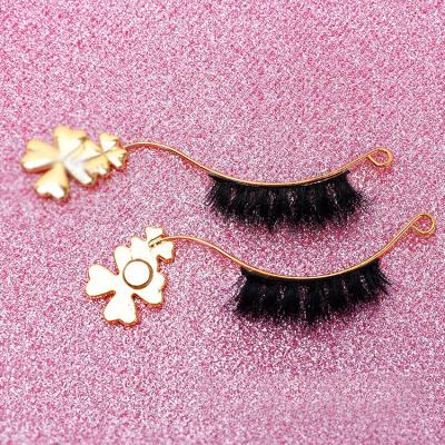 China Wholesale 100% Real Mink Fur Hand Made Natural Long 3d Mink Eyelashes Strip wick for sale