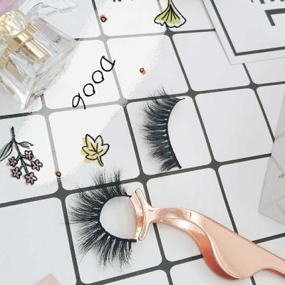 China Gently Own Brand 3D Mink Lashes Private Label Our Real Mink Lashes 25mm Good Quality Eyelashes for sale