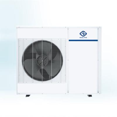 China 7kw 8kw 10kw Quite Air Conditioning Heat Pump Outdoor Super Heating Cooling System For Fan Coils for sale