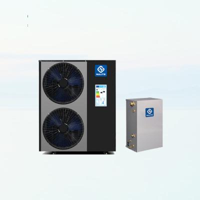 China Hotel Nulite High Cop 10kw 15kw 20kw Split DC Inverter Heat Pump with wifi controller for sale