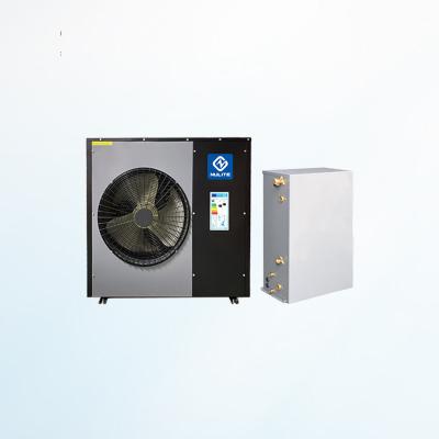 China Hotel 10kw 15kw 20kw split dc inverter heat pump with wifi controller for sale