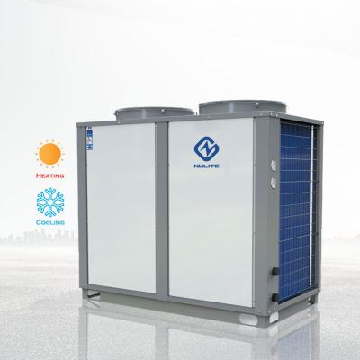 China *China Nulite New Energy Outdoor High Air Source Cooling Heating COP Commercial Air to Water Heat Pump Air Conditioner System for sale