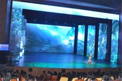 China Full Color Flexible LED Pixel Curtain For Concert Stage Background Light Weight for sale