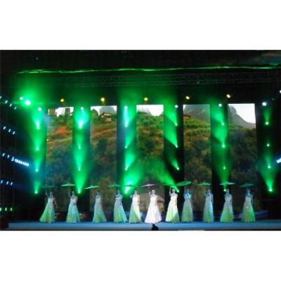 China Flexible Outdoor Led Curtains High Brightness Mesh Screen For Stage Show Background for sale