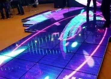 China Waterproof LED Dance Floor Panels , Light Up Disco Dance Floor For Decorative for sale