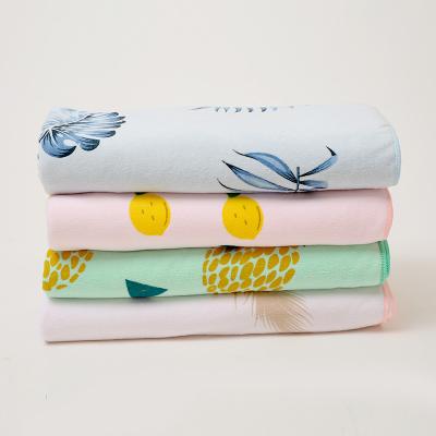 China Southeast Asia Viable Microfiber Polyester And Polyamide Dye Printed Towel Bath Towels Supplier Bath Towel Fabric for sale