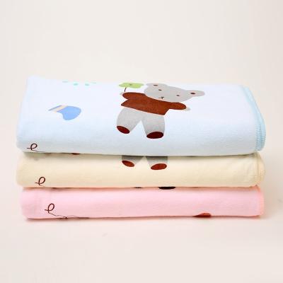 China Cheap Asia Polyester Malaysia Dye Stock Ready Bear 80% Viable Express Delivery And 20% Polyamide Printed Microfiber Bath Towel for sale