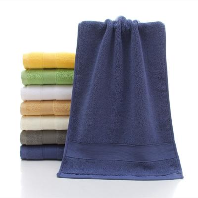 China Sustainable Cotton Face 35*75cm Combed Yarn Thick Custom Bathroom Hand Towel Hand Towels Hand Towel for sale