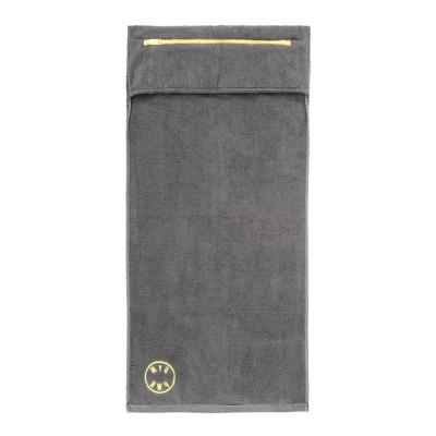 China QUICK DRY china cotton gym towels with logo gym towel with zipper pocket customize gym towels for sale