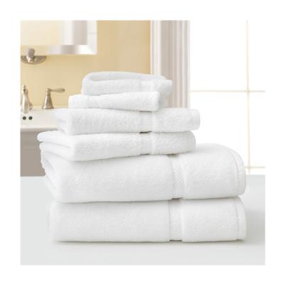 China Star Baoding Running City Bath Towel Terry Woven Cotton 100% Sustainable White Hotel For Hotel Towels Bath Set Hotel for sale