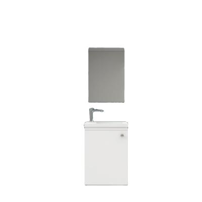 China XINQILONG Modern MDF Bathroom Cabinet Small Wall Mounted Sink Suitable For Small Bathroom for sale